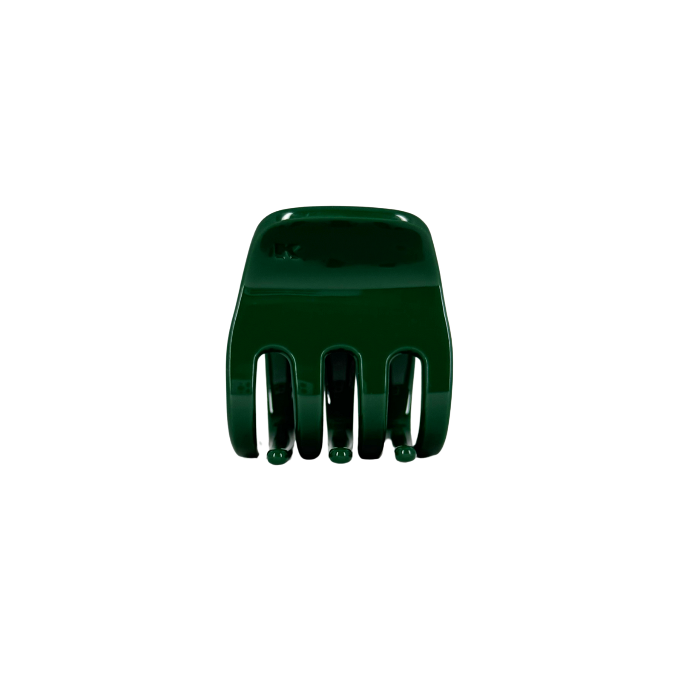 Small Hair Claw Clip — Evergreen