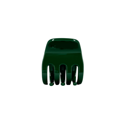 Small Hair Claw Clip — Evergreen