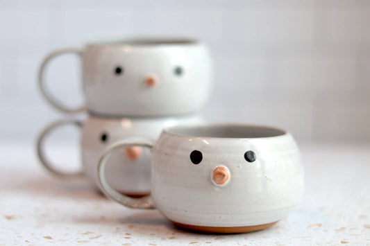 Handmade Snowman Mug