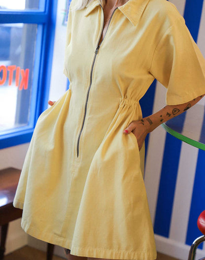 Utility Dress - Butter Utility Dress - Butter