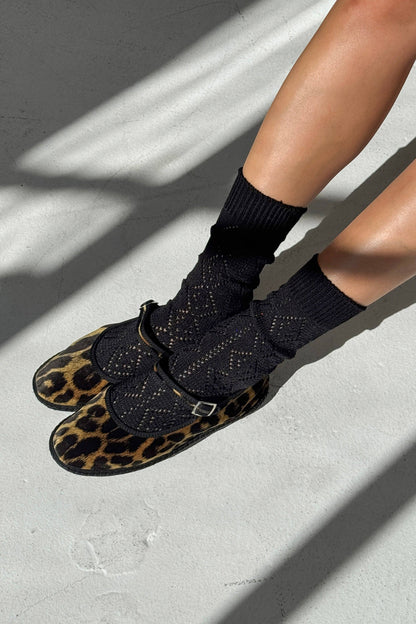 Modal Eyelet Socks - Multiple Colors