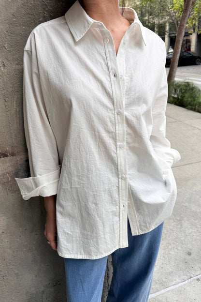 PREORDER Light Weight Owen Shirt - White
