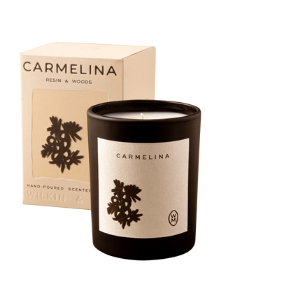 Carmelina Candle - Resin & Woods