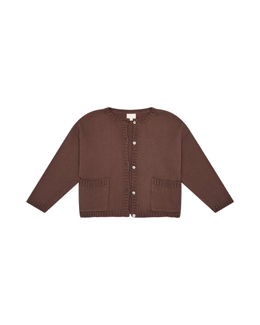 Louisa Cardigan - Chocolate