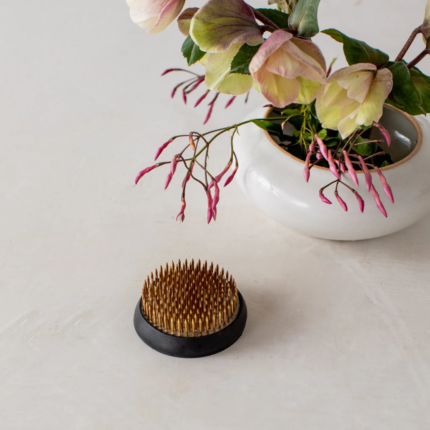 Ikebana Vase - Raw Stoneware