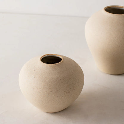 Verdure Vase No. 2 - Raw Stoneware