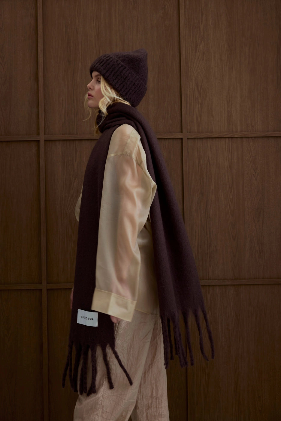 The Reykjavik Scarf - Ground Coffee