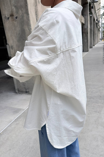 PREORDER Light Weight Owen Shirt - White