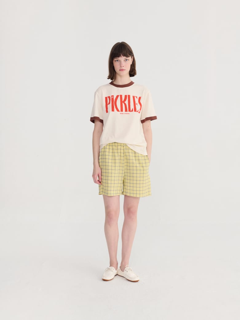 Colour Block Fitted T-Shirt