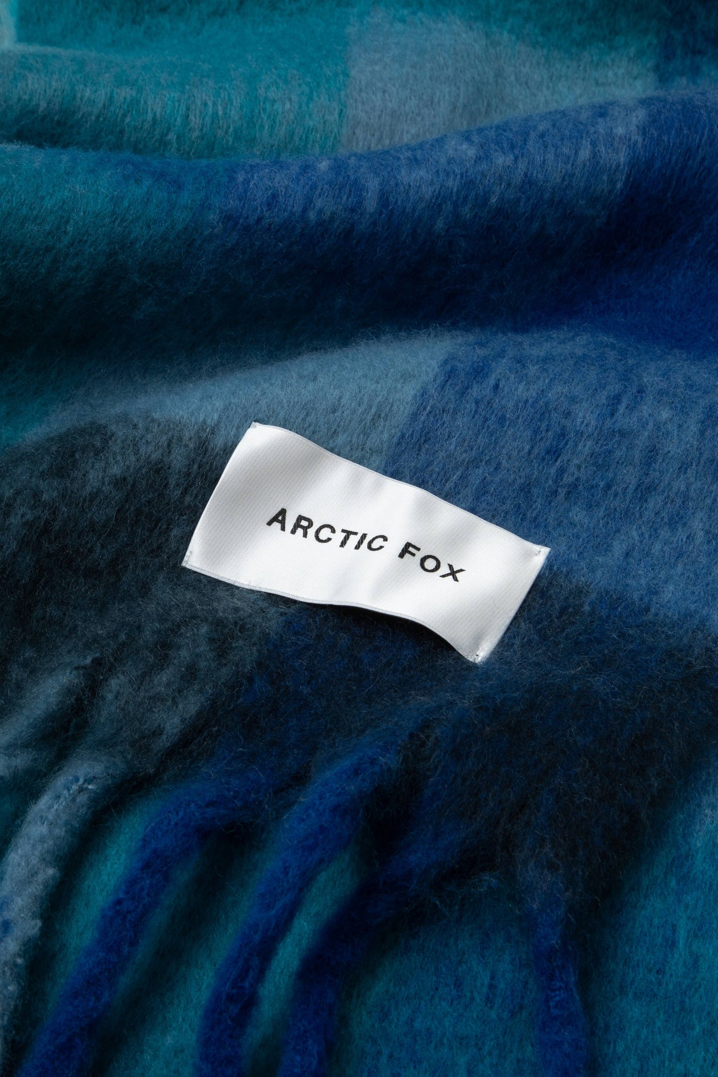 The Reykjavik Scarf - Blue Check