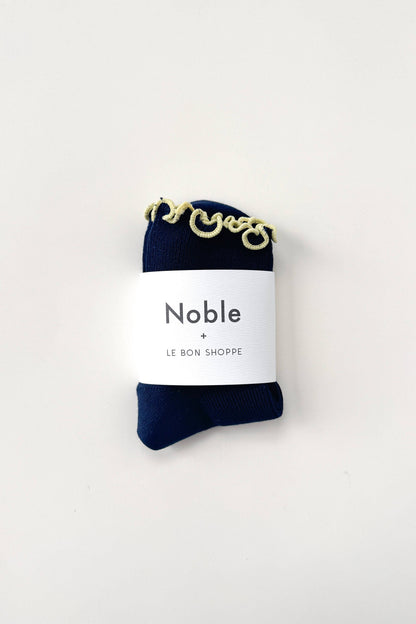 The Petite Ruffled Modal Socks - Multiple Color Options