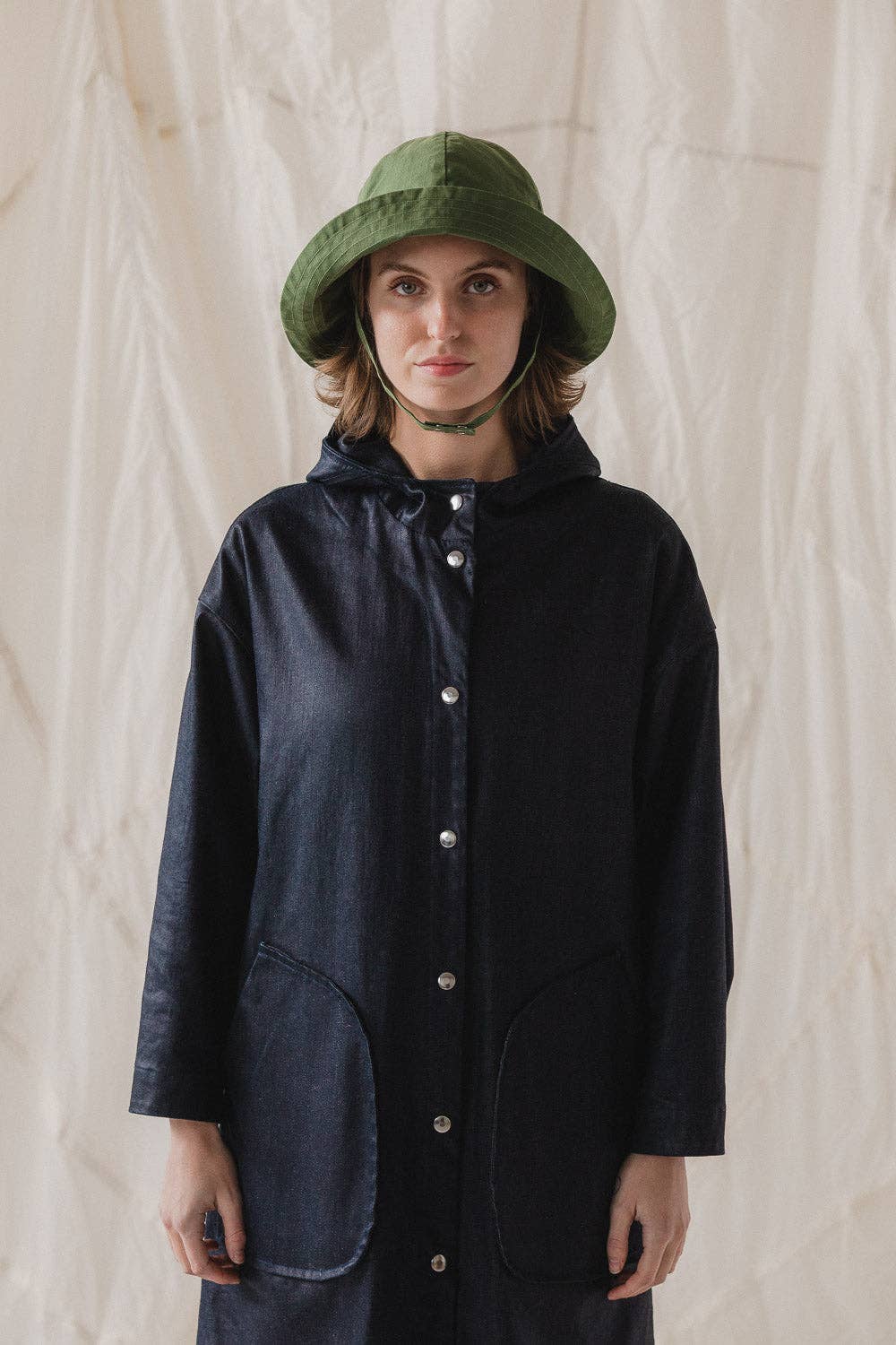 Cirrus Rain Hat in Leaf