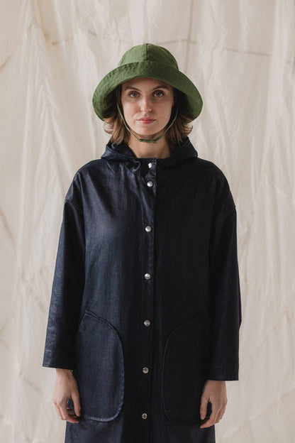 Cirrus Rain Hat in Leaf