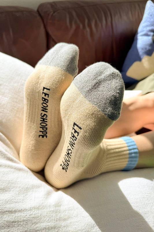 Color Block Girlfriend Socks - Multiple Colors