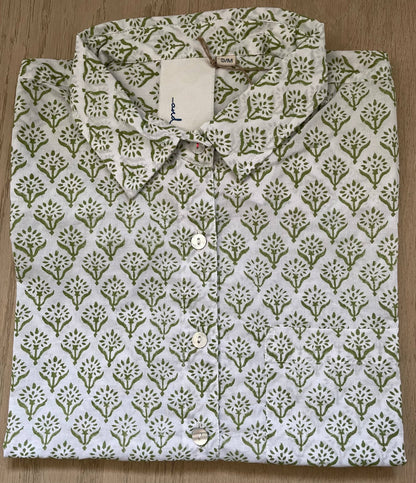 Good Boyfriend Shirt - Sunflower in Olive