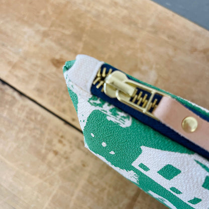 Laura Pouch - Farmhouse Toile (multiple color options)