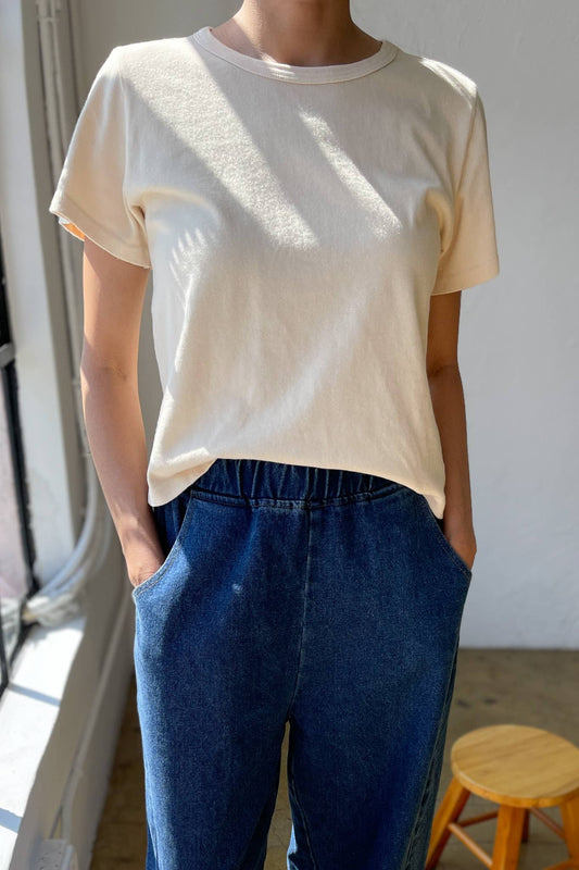 The Little Boy Tee - Vintage White