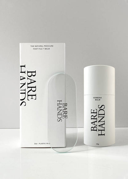 The Natural Pedicure - Foot File + Balm
