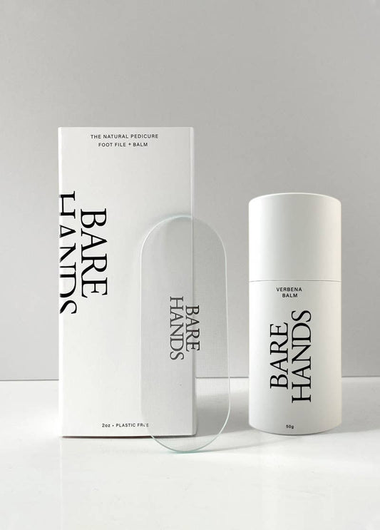 The Natural Pedicure - Foot File + Balm