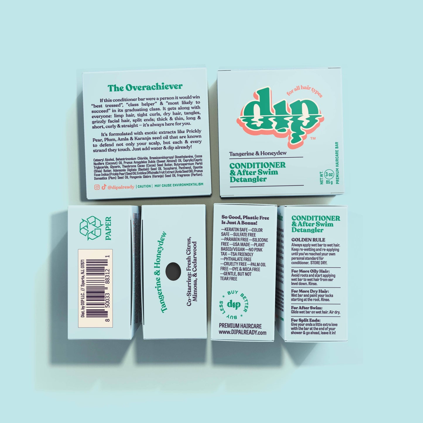 dip Conditioner Bar & After Swim Detangler - (multiple options)