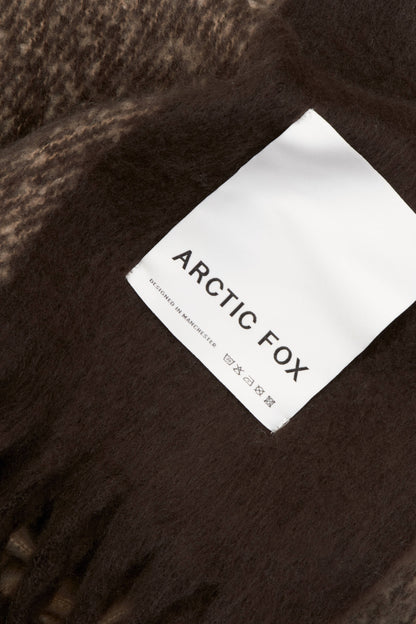 The Reykjavik Throw - Dark Earth Brown