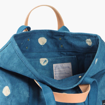 Small East West Tote | Lt Indigo Moon