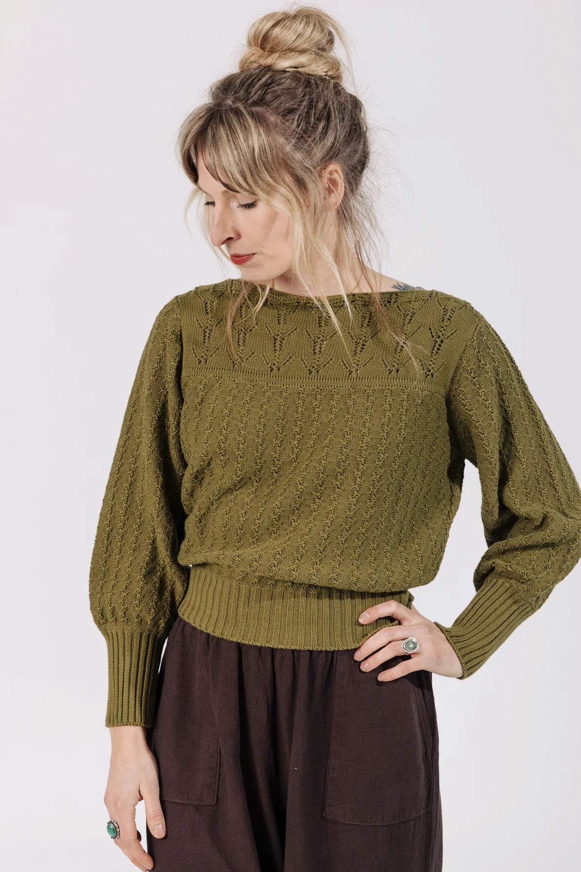Ivy Sweater - Fennel