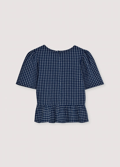 Jasmine Top - Midnight Checks