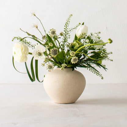 Verdure Vase No. 2 - Raw Stoneware