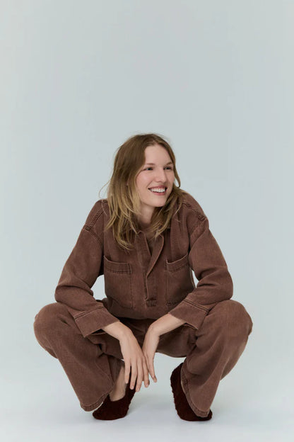 Tribeca Pant - Chestnut Glow