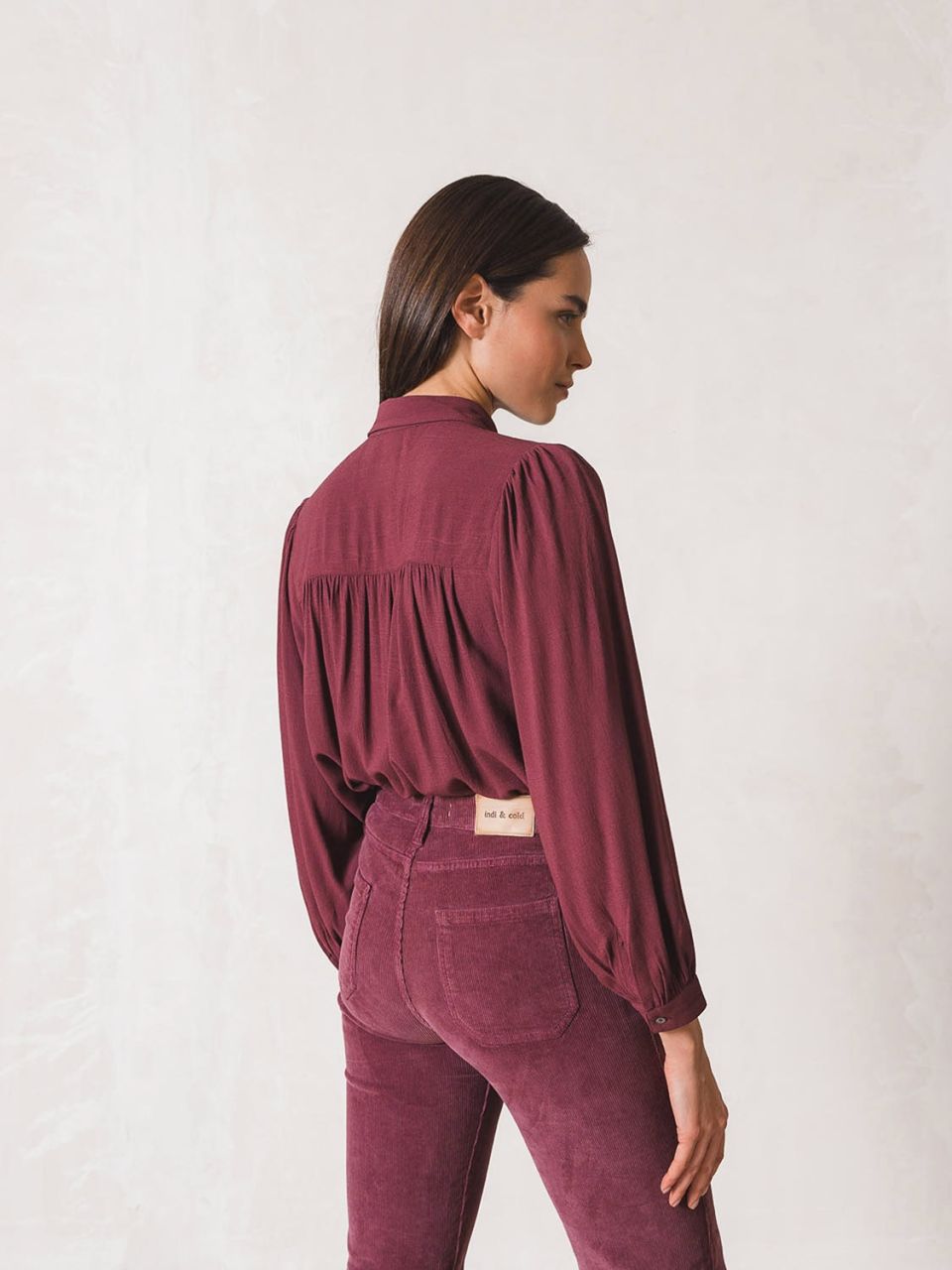 Romantic Shirt - Plum