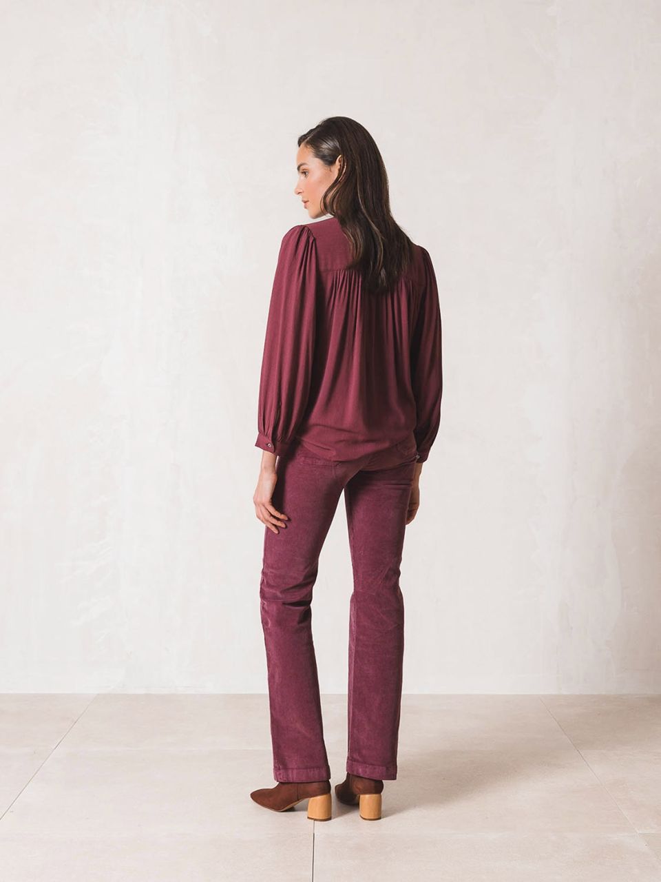 Romantic Shirt - Plum