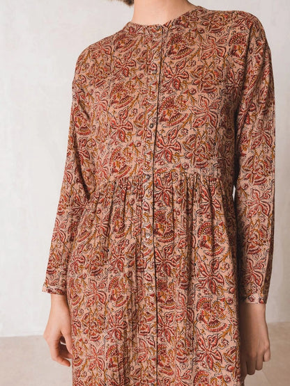 Batik Shirt Dress