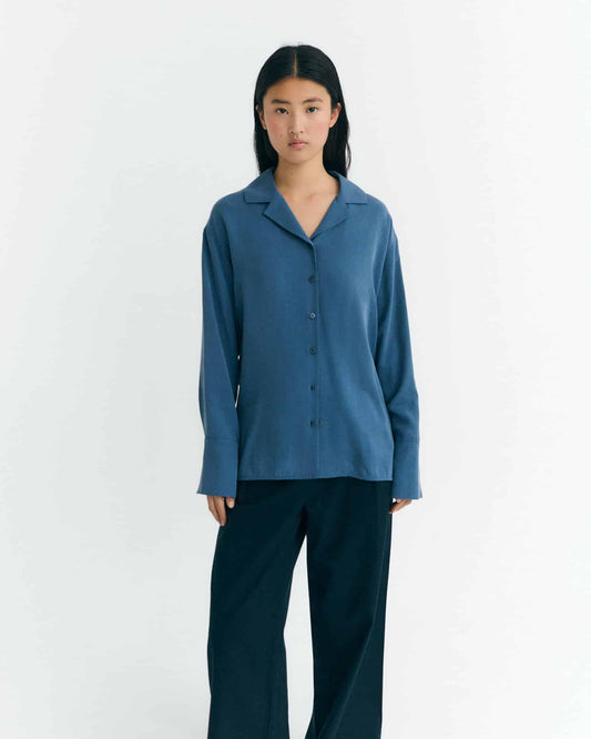 Oversize Sira Blouse - Sea