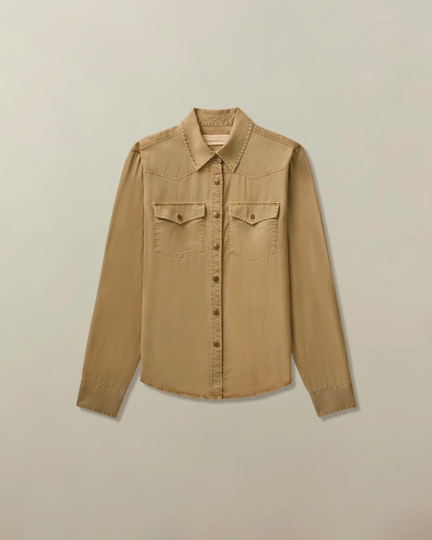 Cassidy Western Shirt in Lyocell - Army