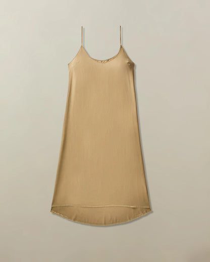 Sonya Slip Dress in Lyocell - Army