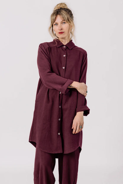 Workshirt - Burgundy