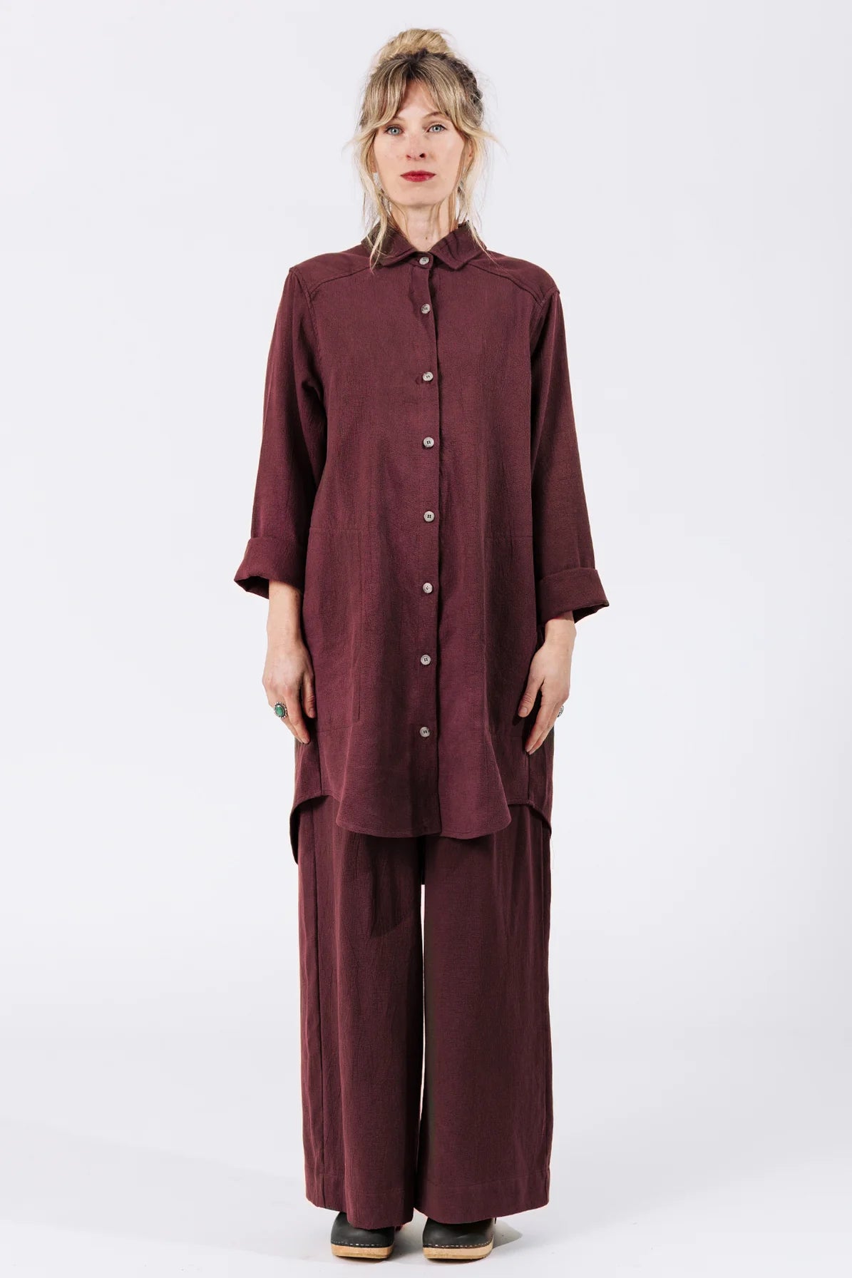 Atlas Pant - Burgundy