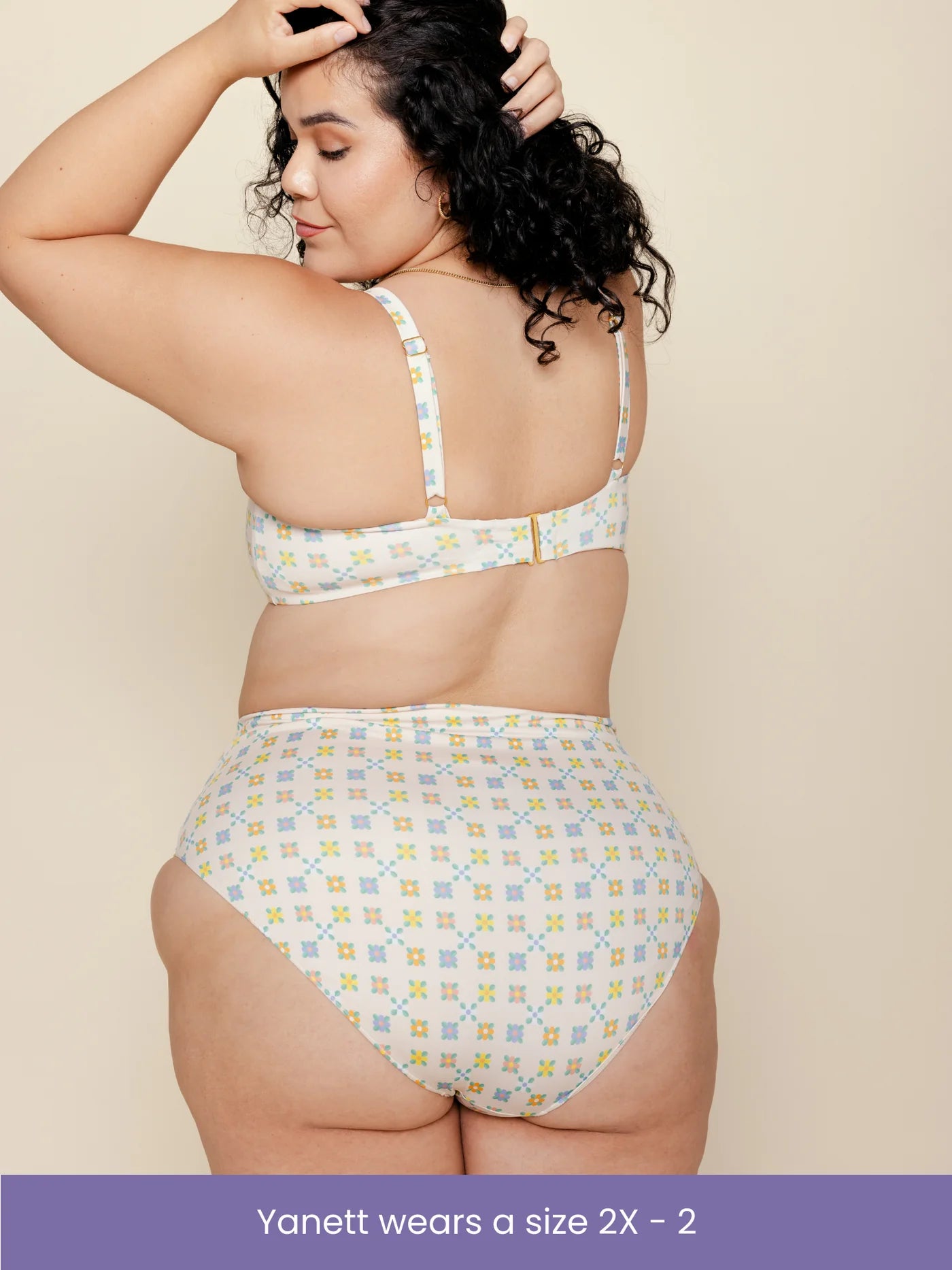 High Waisted Full Coverage Bottoms - Prairie