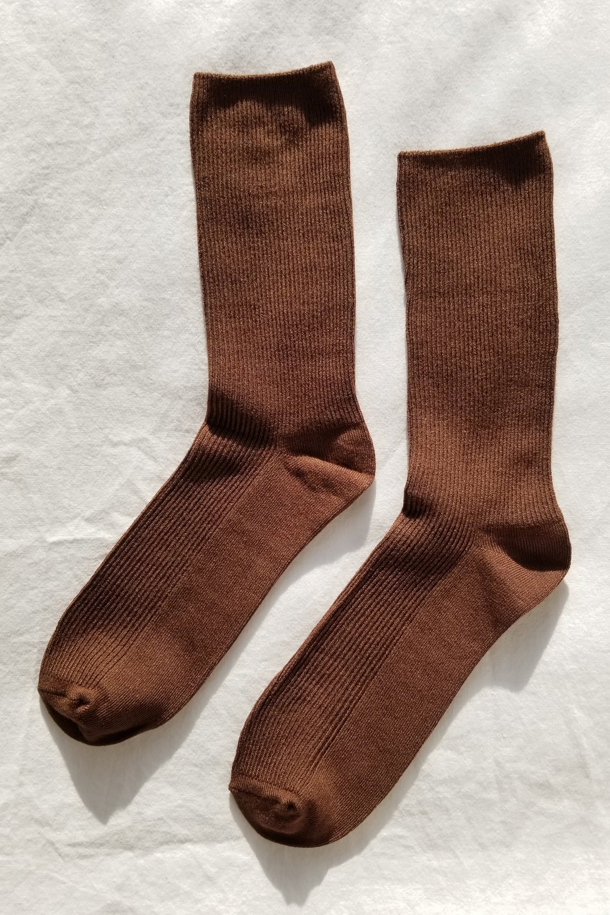 Stretch Combed Cotton Trouser Socks - Brown – BLAQ'D the Brand