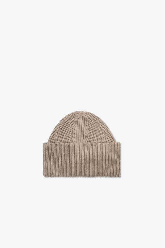 The Merino Wool Beanie - Beige