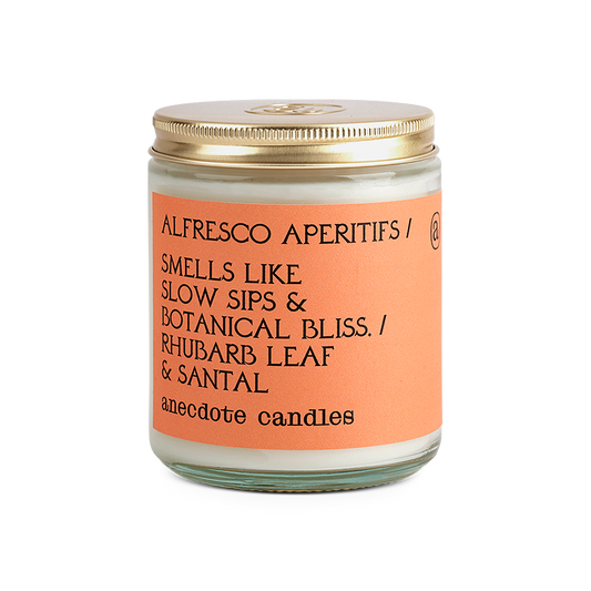 Alfresco Aperitifs Candle (Rhubarb Leaf & Santal)
