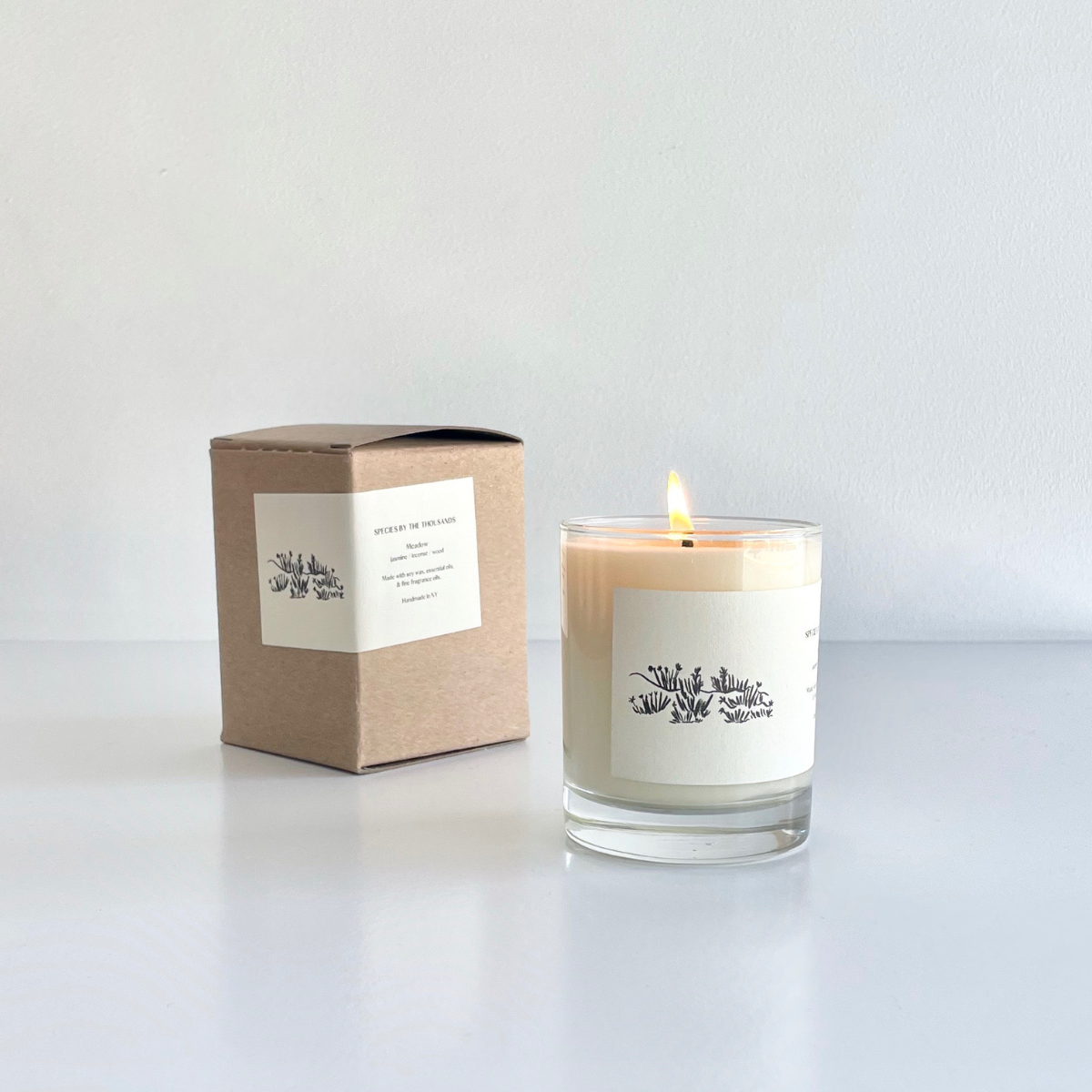Meadow - Jasmine, Incense, and Wood Soy Candle