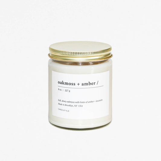Oakmoss & Amber Candle