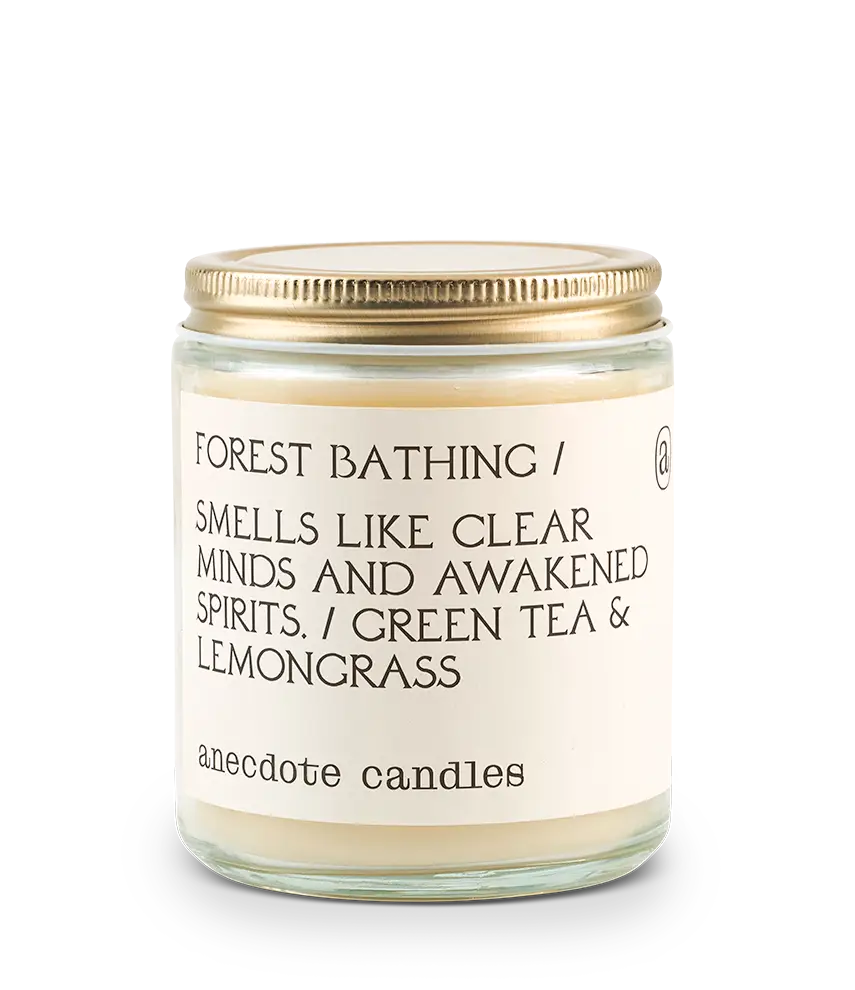 Forest Bathing Candle (Green Tea & Lemongrass)