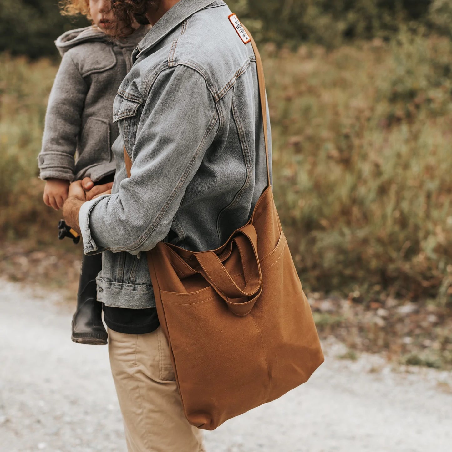 Double Pocket Tote Bag